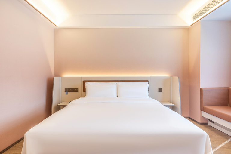Bedroom 2, Hanting Hotel Lanzhou Olympic Center Wanda Mao, Lanzhou