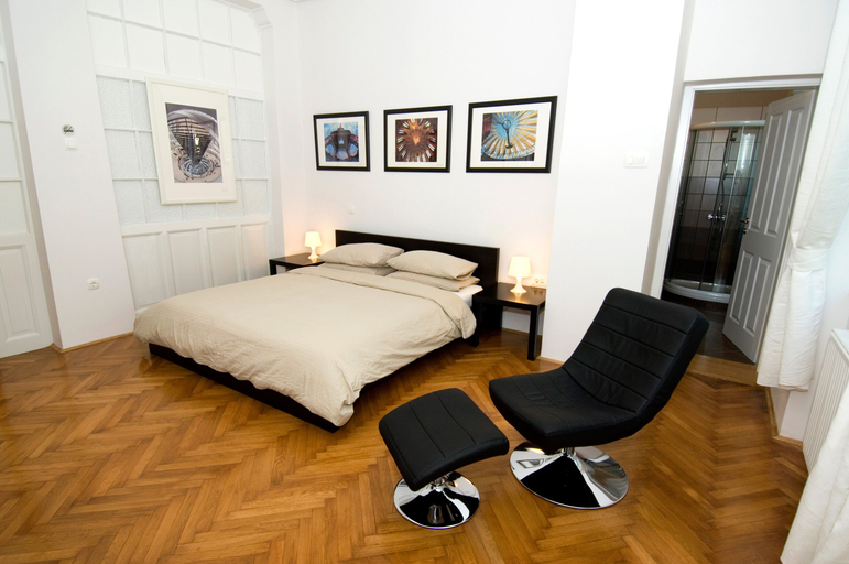 Bedroom 1, Urban Rooms-- Free parking--, Ljubljana