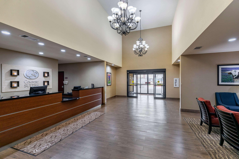Public Area, Comfort Suites Ennis, Ellis