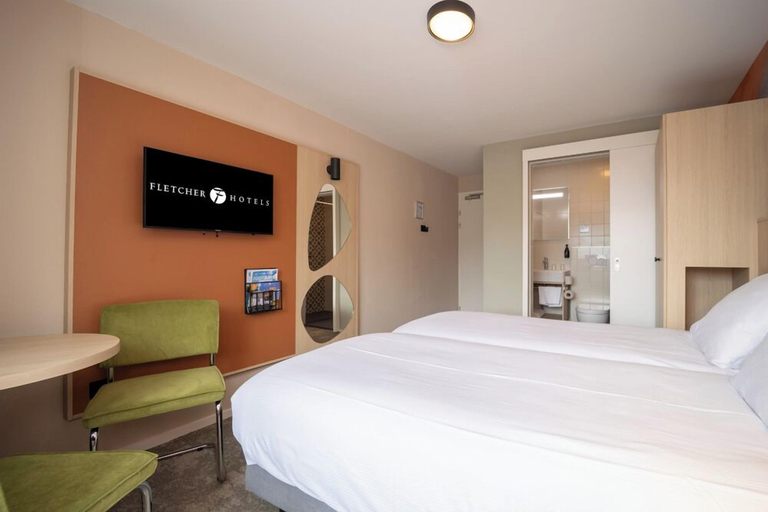 Bedroom 3, Fletcher Landhotel De Borken, Westerveld