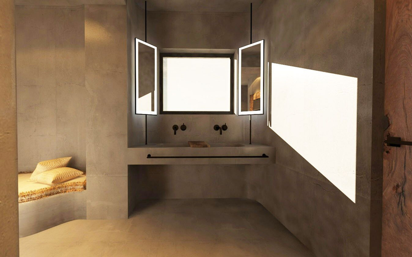 Bathroom 4, Santonero - The Philoxenia Project, South Aegean