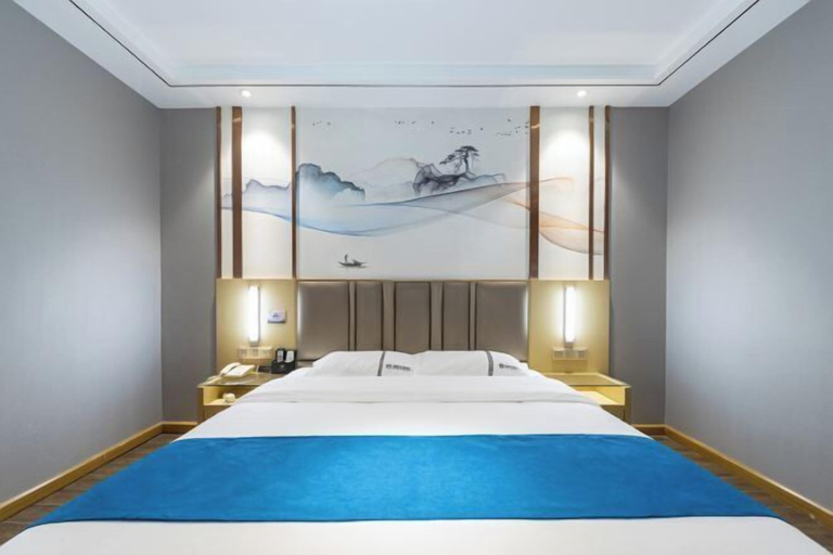 Bedroom 3, Rui Jia Business Hotel, Jingzhou