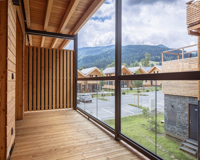 Balcony 2, Attractive Penthouse With Sauna, Murau