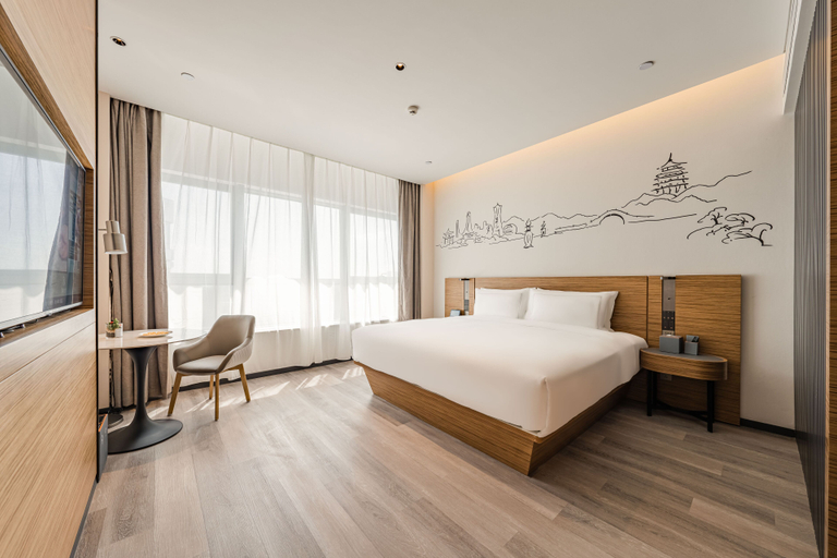 Bedroom 2, UrCove by HYATT Hangzhou Riverside CBD, Hangzhou