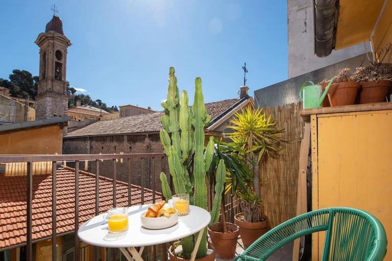 3, #30 Staywizus - Old Town, Castle panoramic View Terrace & AC, Alpes-Maritimes