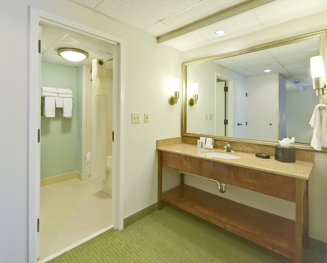 Bathroom 3, Hampton Inn And Suites Wilmington-Wrightsville Beach, New Hanover