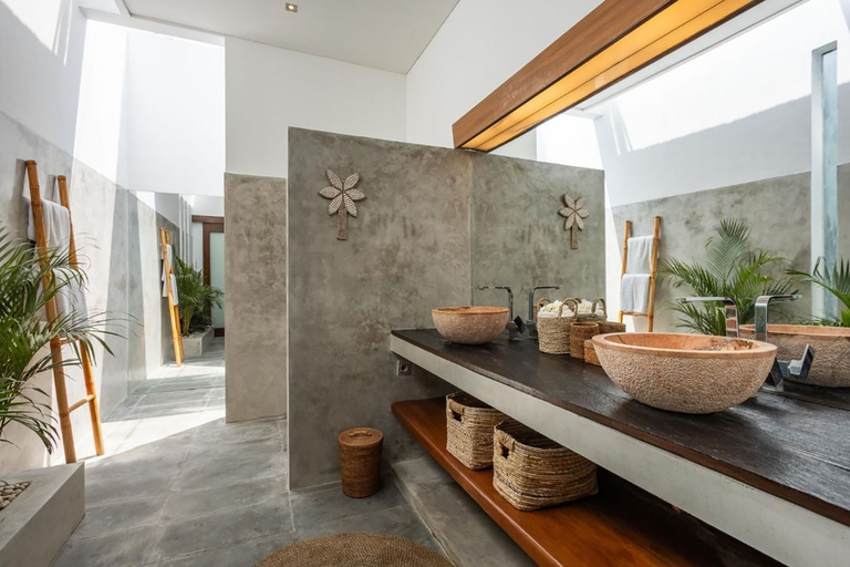 Bathroom 4, Villa Bahia Central Seminyak - 10 mins walk from Oberoi street, Badung