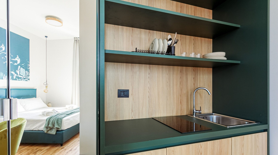 Private kitchen 2, Cozy and Central Studio in Bovisa, Milan, Milano