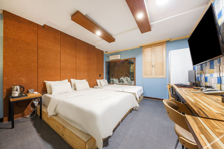 Bedroom 2, Jeonju Geumam-dong Terminal MH Hotel Branch 4, Jeonju