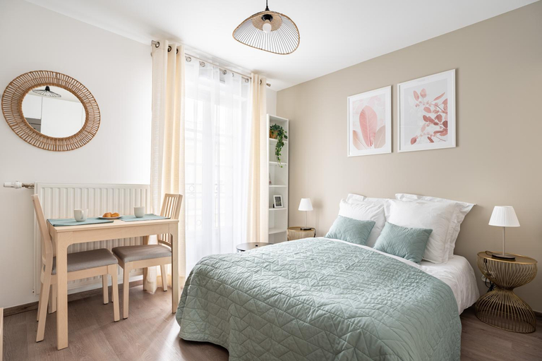 Bedroom 2, Sunny apartment near Disneyland Paris – Liz Appart, Seine-et-Marne