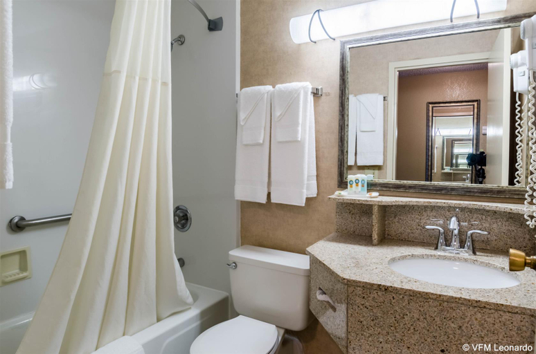 Bathroom 4, Quality Inn Chicopee - Springfield, Hampden