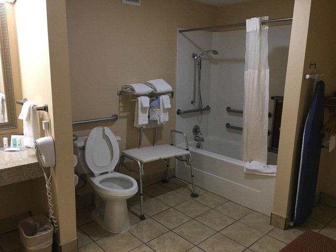 Bathroom 4, Quality Inn & Suites Hanes Mall, Forsyth