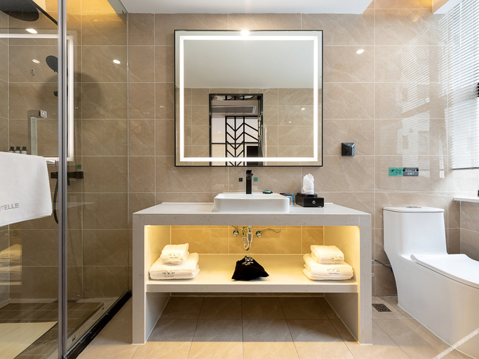 Bathroom 3, シャナ ライトホテル（）, Foshan