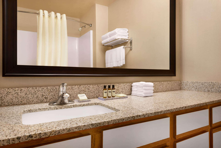 Bathroom, Hawthorn Extended Stay by Wyndham Milwaukee Airp, Milwaukee