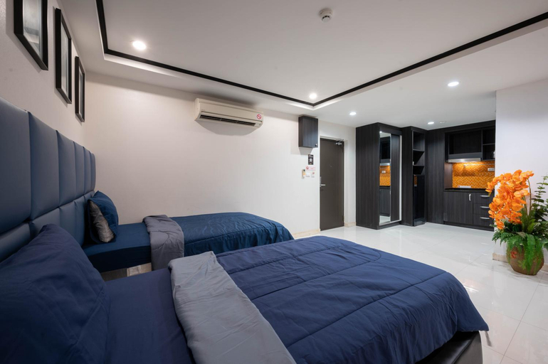 Bedroom 3, New Nordic Club 2 Apartments by Apartwell, Pattaya