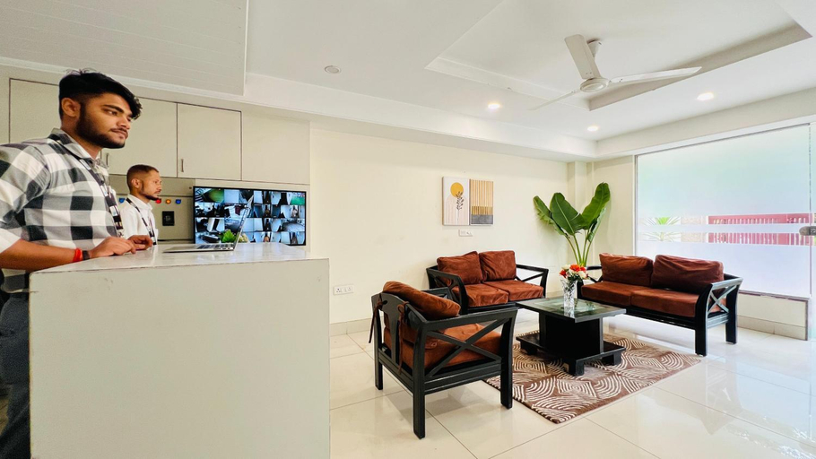 Public Area 3, BluO Studio4 Golf Course Road - Gym, Balcony, Lift, Gurgaon