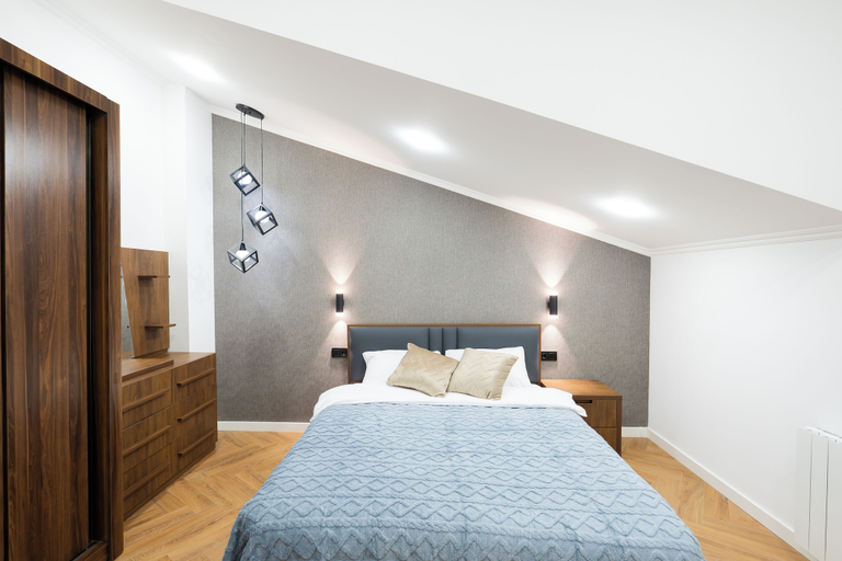 Bedroom 2, Chic & Modern 4BR Home in Old Tbilisi, Tbilisi