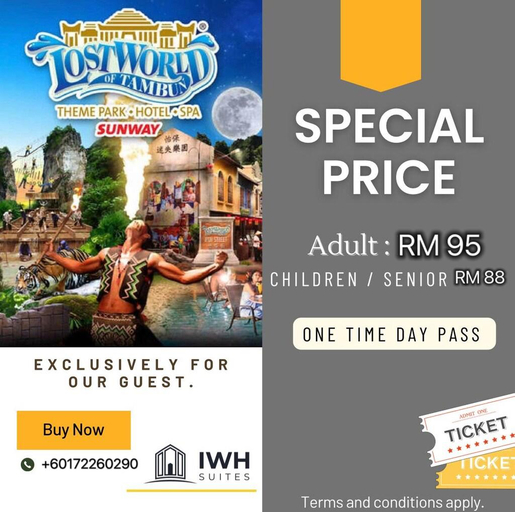 Others 4, Ipoh Sunway Onsen Themepark Suite 6-11pax 2parkin, Kinta