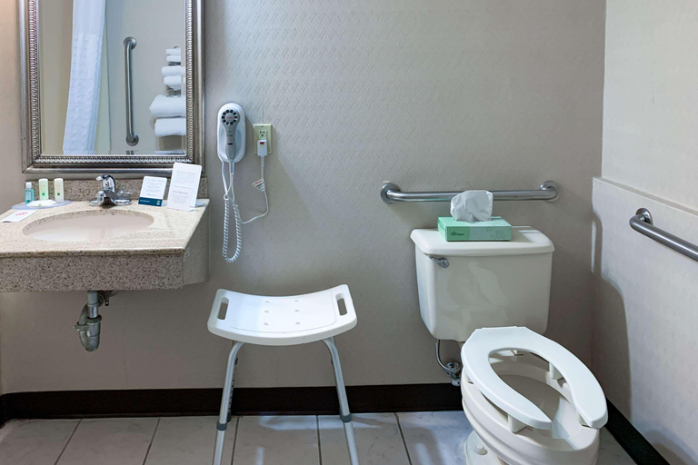 Bathroom, Quality Inn near Toms River Corporate Park, Ocean