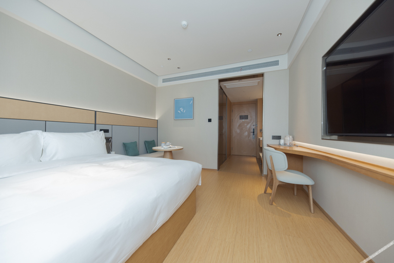 Bedroom 2, JI Hotel (Ningbo Xiangshan Shipu)