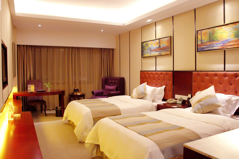 Bedroom 2, Zidongge Huatian Hotel, Changsha