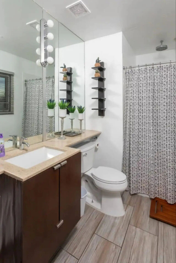Bathroom 5, New Skyline Townhome on 6th, Travis