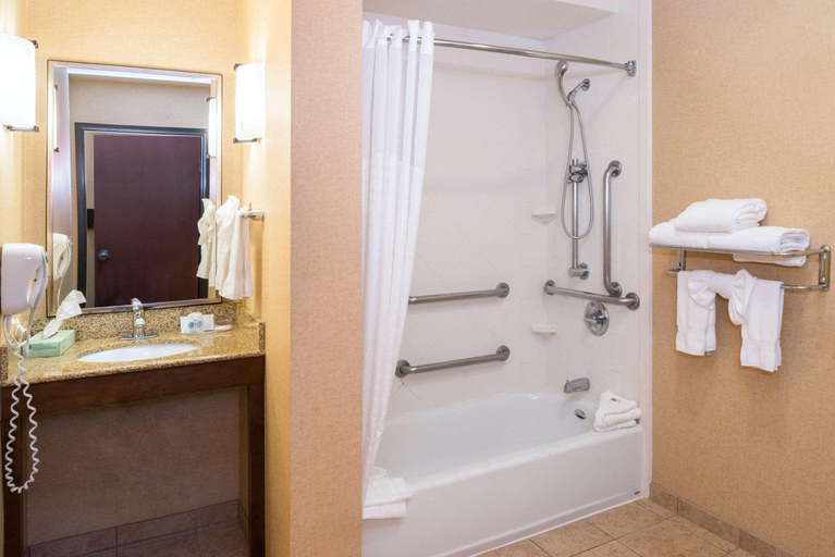 Bathroom 4, Comfort Suites Ontario Convention Center, San Bernardino