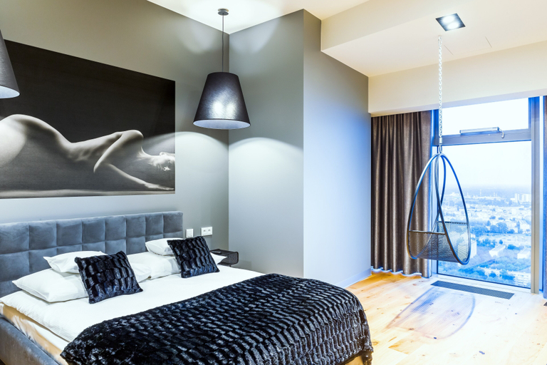Bedroom 4, Sky Tower Apartments by Michał & Piotr, Środa Śląska