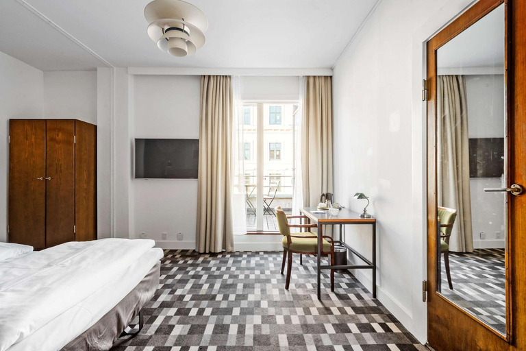 Bedroom 3, Hotel Astoria, Copenhagen