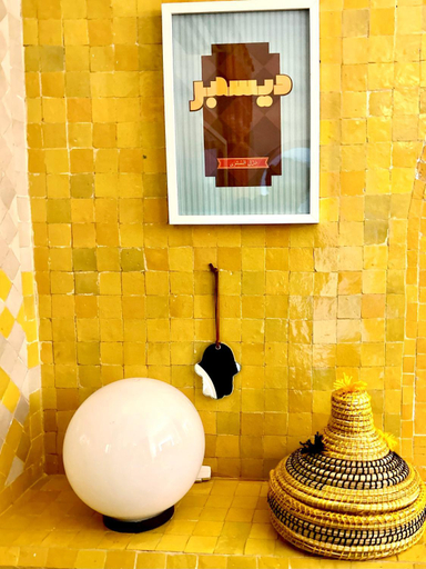 Bathroom 4, Riad Lauriers Blancs, Marrakech