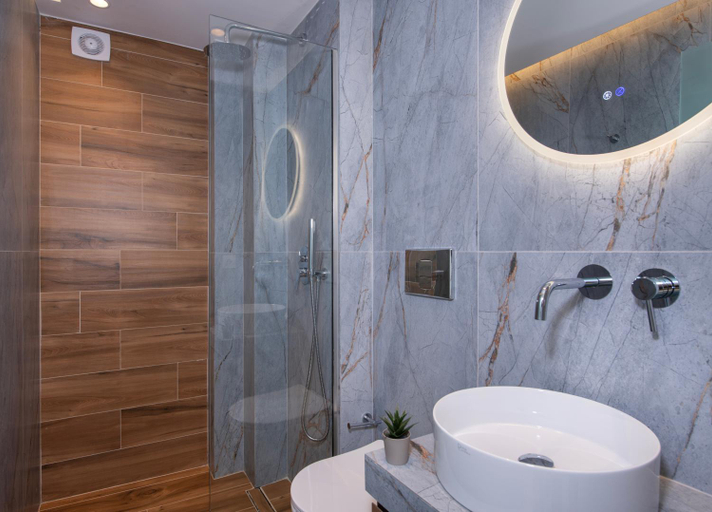 Bathroom 4, Calmo Luxury Villas, with Pool Tranquil Elegance, By ThinkVilla, Crete