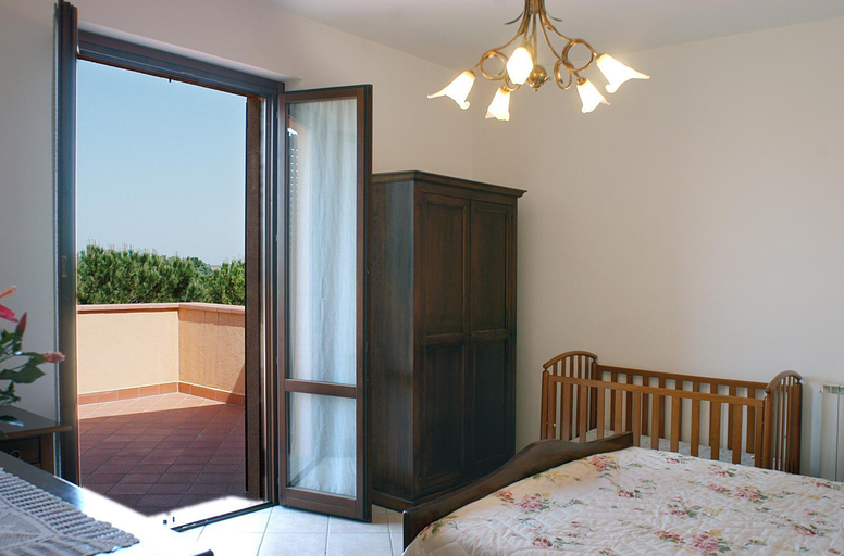 Bedroom 2, Poggio Bella Vista, Perugia