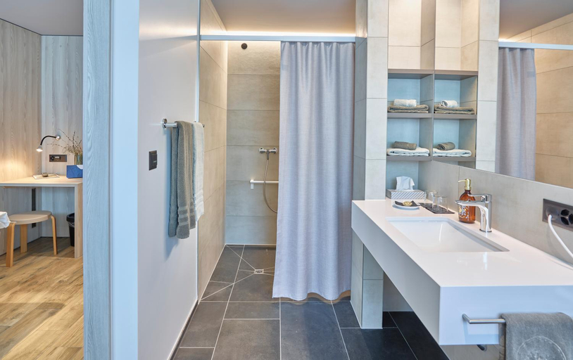 Bathroom 3, Hotel Balga Natur- und Bikehotel, Rheintal
