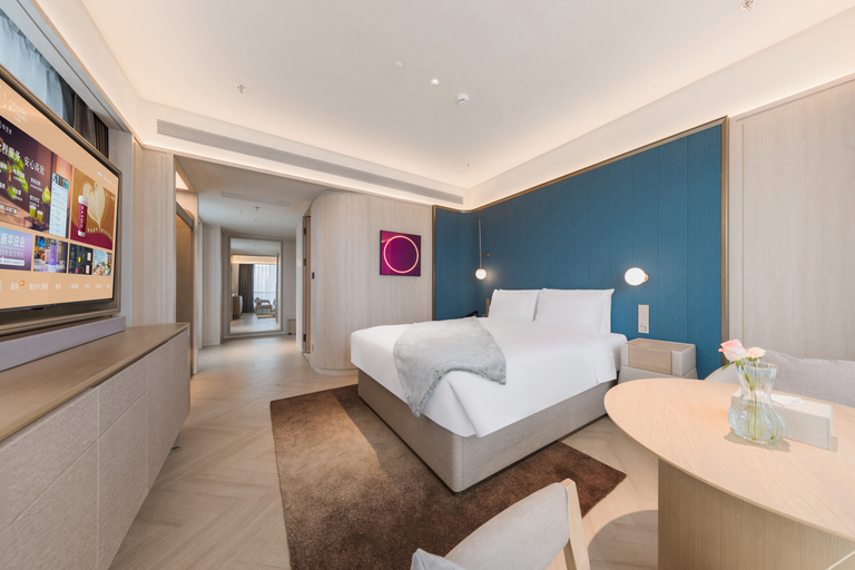 Bedroom 2, Orange Crystal Hotel Suzhou East Railway Station, Suzhou