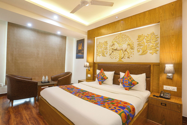Bedroom 2, FabHotel Green Lotus Star 17, Delhi