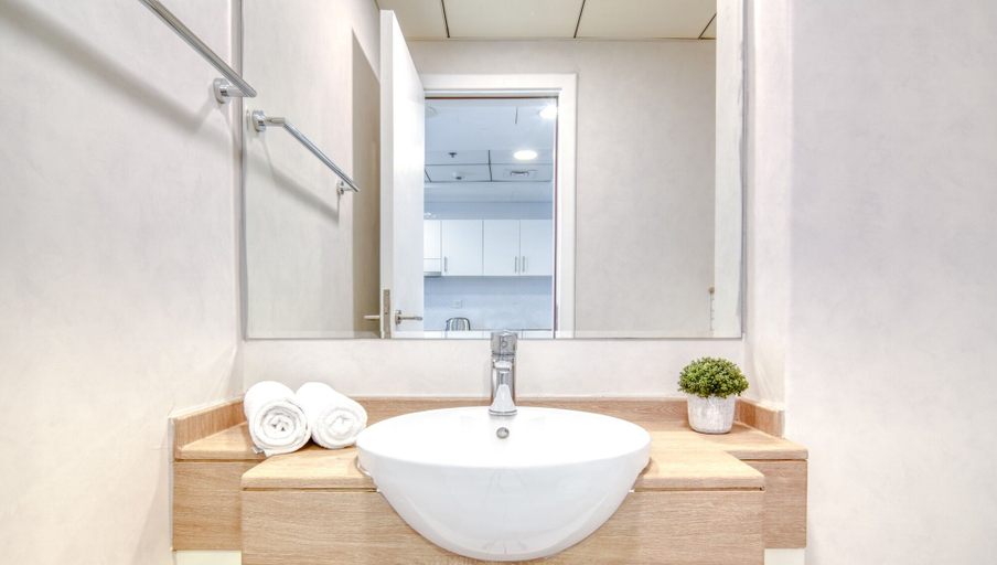 Bathroom 4, Modern One Bedroom Stylish Touches, Dubai