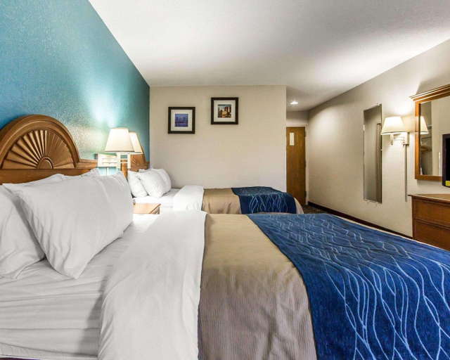 Bedroom 2, Quality Inn & Suites Circleville, Pickaway