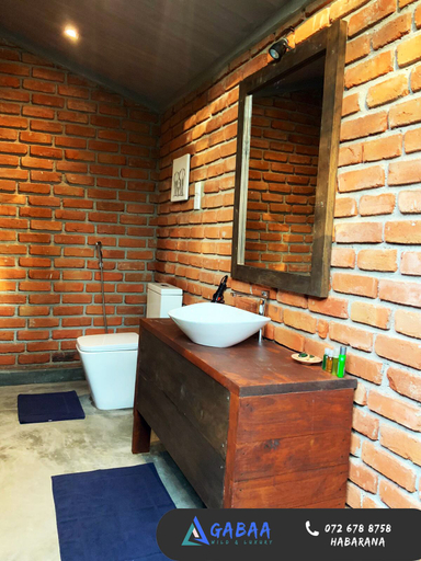 Bathroom 4, Gabaa Resort & Spa, Palugaswewa