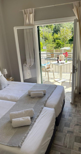 Bedroom 2, Georgia's Apartments, Ipsos Corfu, Ionian Islands