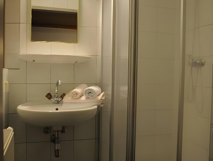 Bathroom 3, Pension Lederergutl - Jokercard & Parkplatz inkl, Zell am See