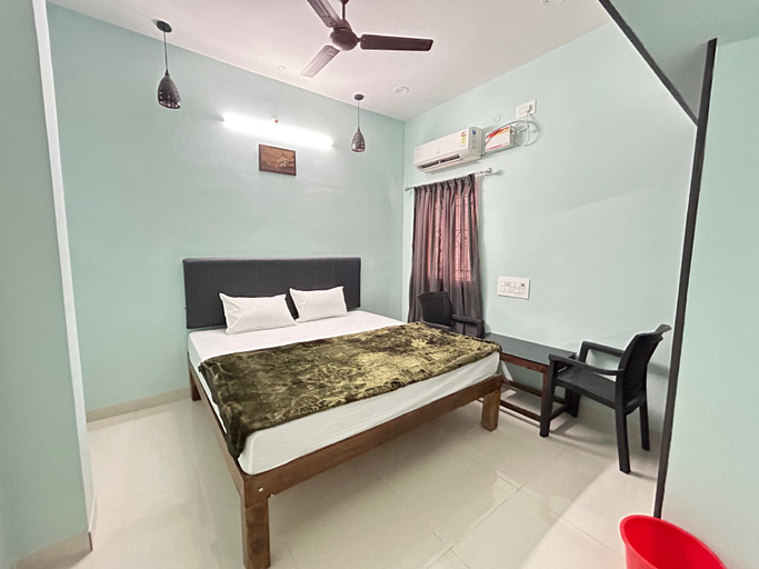 Bedroom, THE KAYA SERVICE APARTMENT SRIRANGAM, Tiruchirappalli