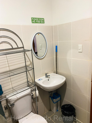Bathroom 3, Hellar Condo rentals, Bacolod City