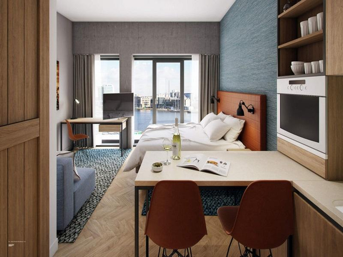 Bedroom, Residence Inn by Marriott Ámsterdam Houthavens, Amsterdam