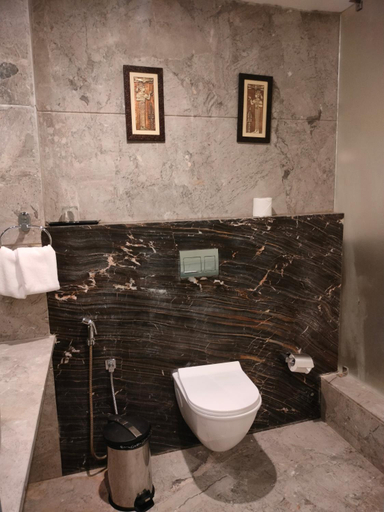 Bathroom 4, Sathyam Grand Resorts, Kancheepuram