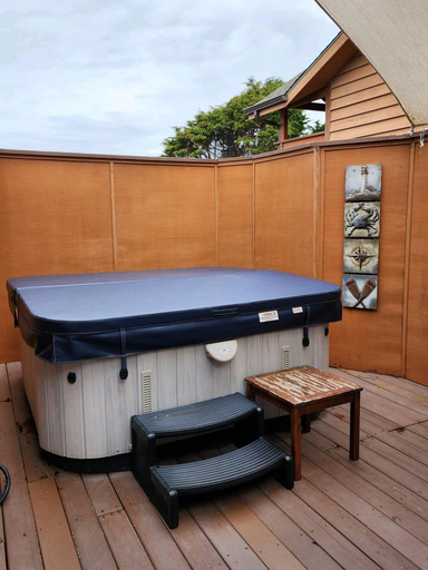 Room 2, Oceanview Cabin 27 w Jacuzzi Enjoyable Views, Del Norte
