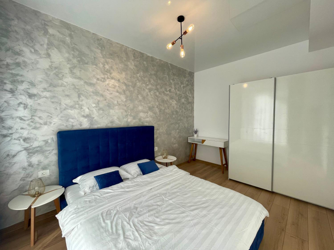 Bedroom 2, Seaside Mamaia Nord Apartamente Vedere la Mare, Navodari