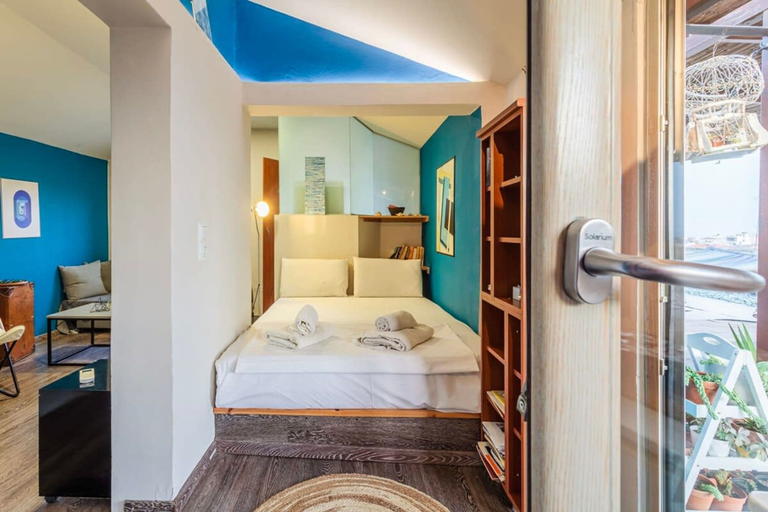 Room 3, Chic Loft With Roof Garden and Panoramic View, Peloponnese