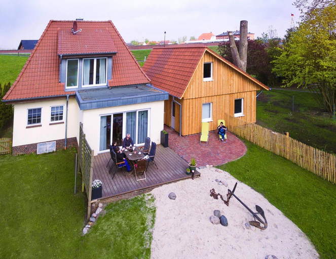 View from property 2, Ferienhaus, Fedderwardersiel, Wesermarsch