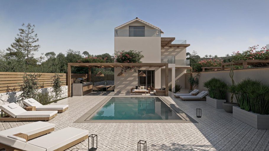 Room 1, Cameo 1 Luxury Villa With Pool, Ionian Islands
