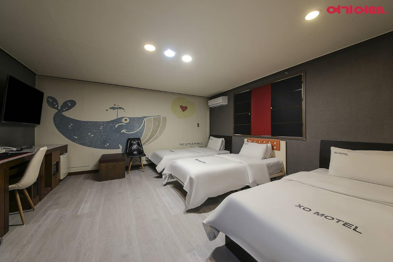 Bedroom 4, XO Motel, Jeonju